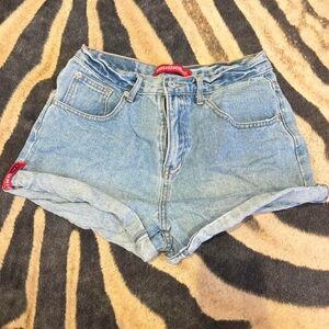 ☆ UNION BAY blue denim shorts